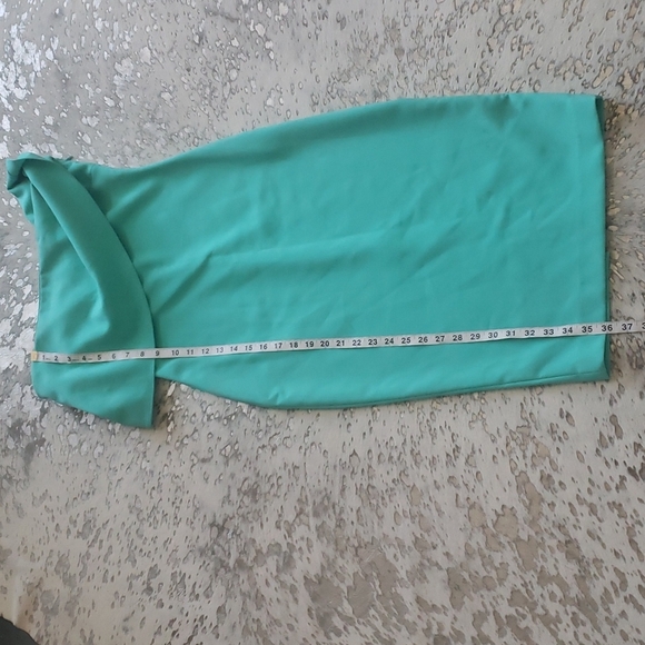 Likely Driggs Strapless Midi Cocktail Dress Sea Breeze Sz4 - Picture 5 of 10